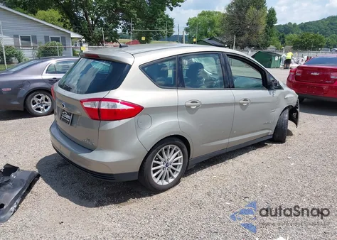 2015 Ford C-Max Hybrid Se из США, поврежденный, VIN 1FADP5AU9FL103975